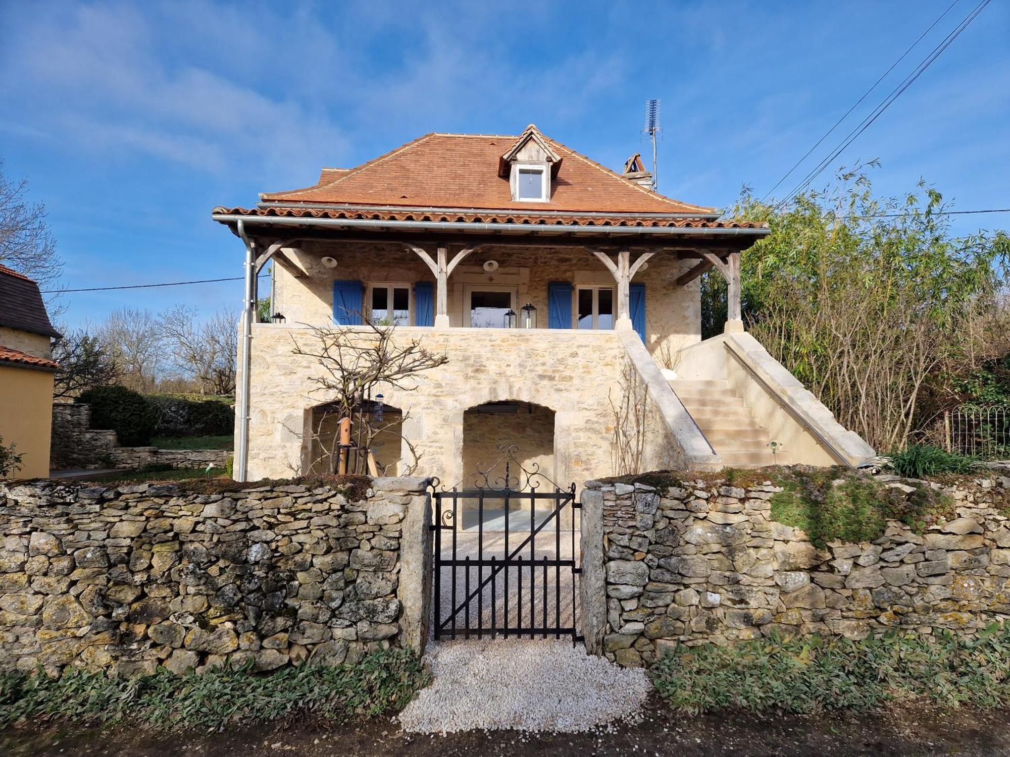 Maison Quercynoise En Pierre Concots Ngoại thất bức ảnh